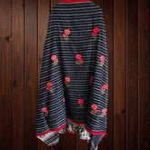 Cotton Printed Suit with Faux Mirror & Embroidery | Unstitched Beauty